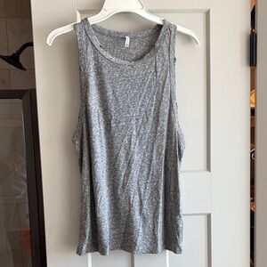 Z Supply Heather Gray Scoop Neck Tank